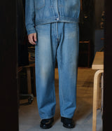 A.PRESSE 2025 Style2 "No.22 Washed Wide Denim Pants"