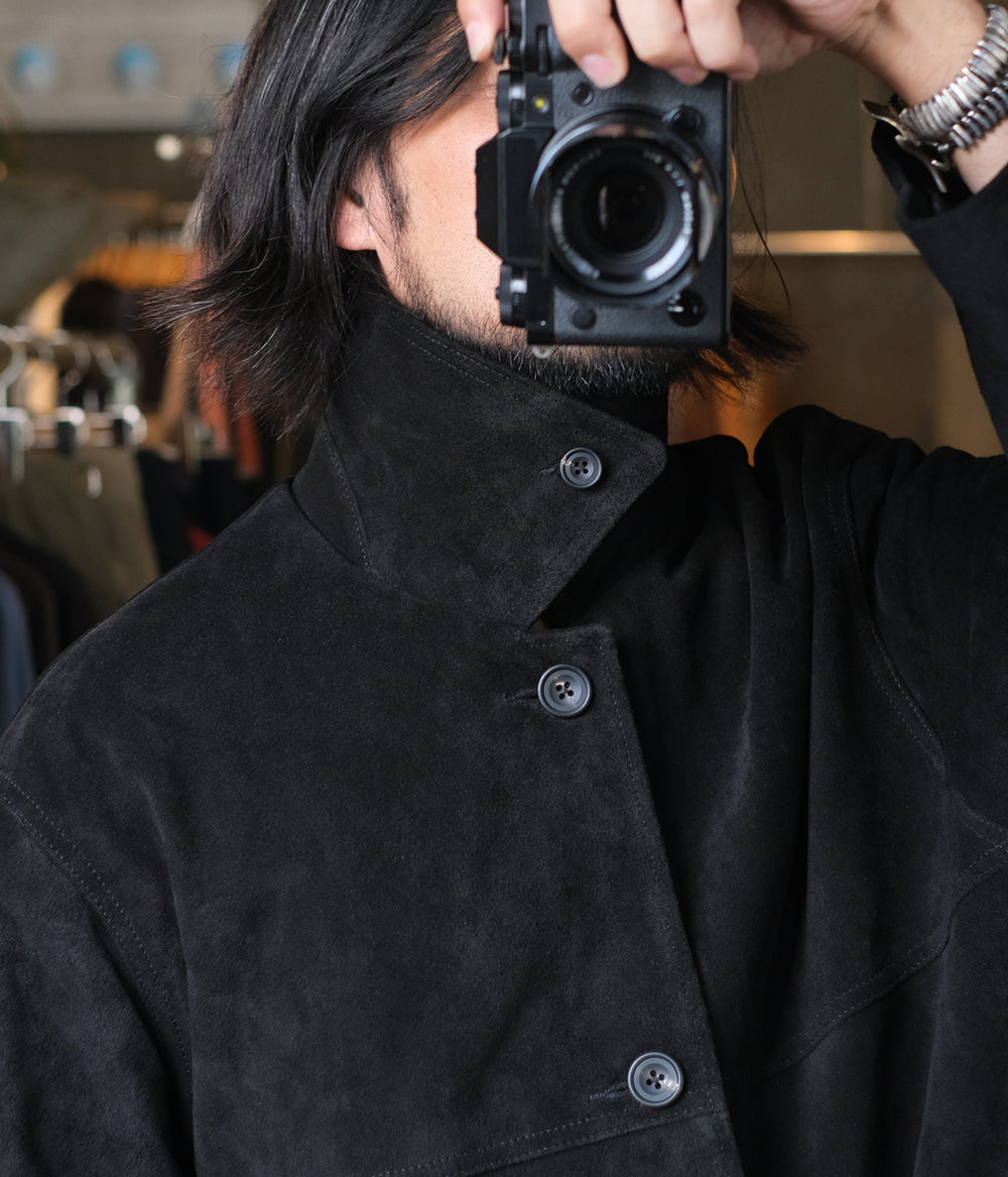 ジャケット・アウター ssstein Cow Suede Car Jacket S 25aw SSSTEIN 25AW 