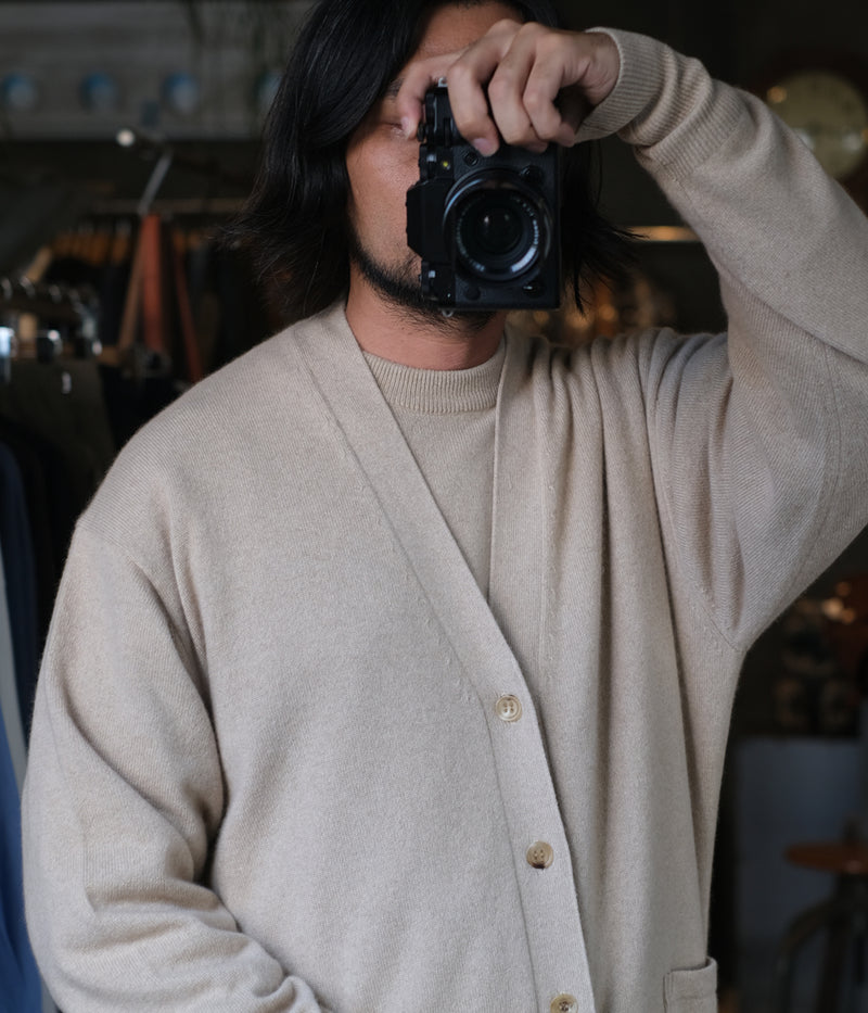 HERILL 25AW "Goldencash Cardigan"