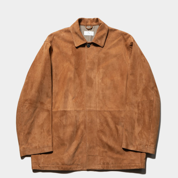 25aw HERILL Goatsuede Jacket BROWN サイズ1 HERILL 25AW 