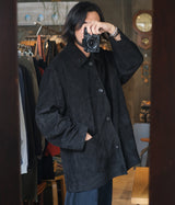 SSSTEIN 25AW "COW SUEDE CAR JACKET"