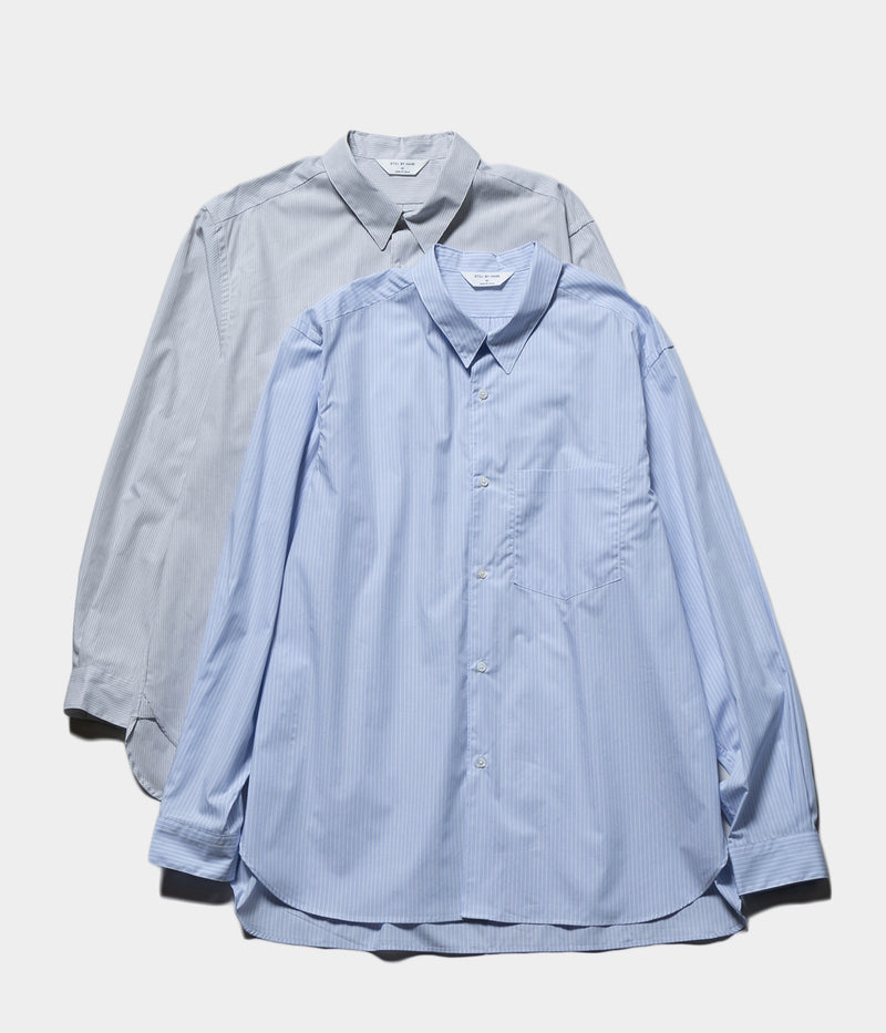STILL BY HAND "SH00221"Regular collar shirt