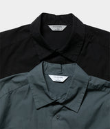 STILL BY HAND "SH01253"Garment-dye over shirt