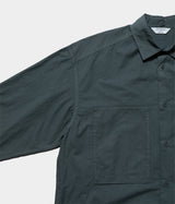 STILL BY HAND "SH01253"Garment-dye over shirt