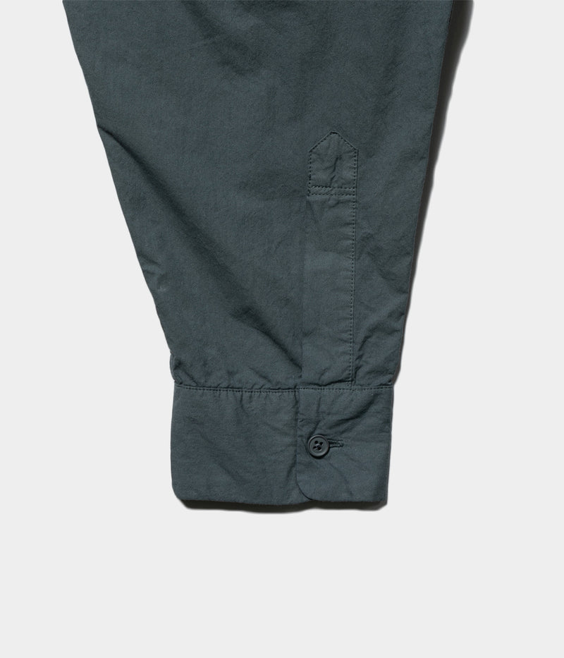 STILL BY HAND "SH01253"Garment-dye over shirt