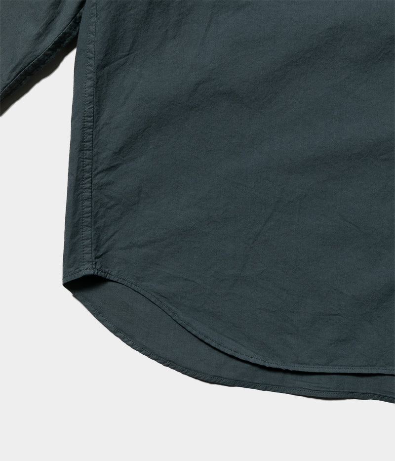 STILL BY HAND "SH01253"Garment-dye over shirt