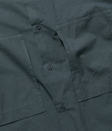 STILL BY HAND "SH01253"Garment-dye over shirt