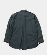 STILL BY HAND "SH01253"Garment-dye over shirt