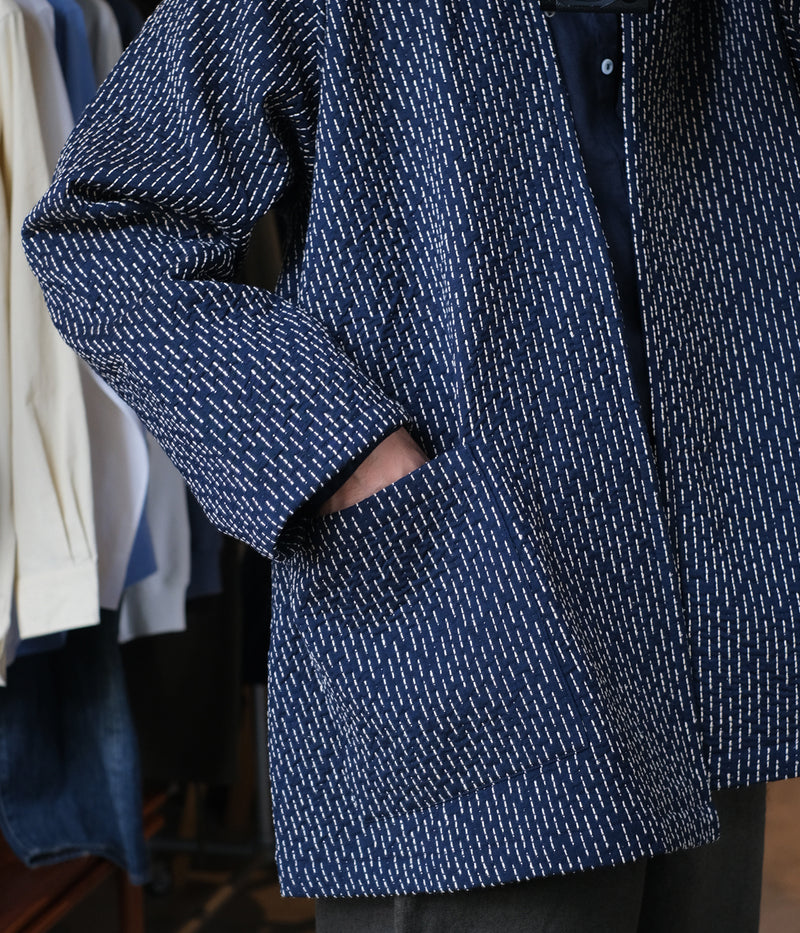 MITTAN "JK-80" Padded Sashiko Woven Jacket 2