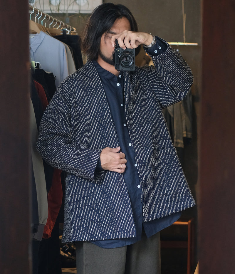 MITTAN "JK-80" Padded Sashiko Woven Jacket 2