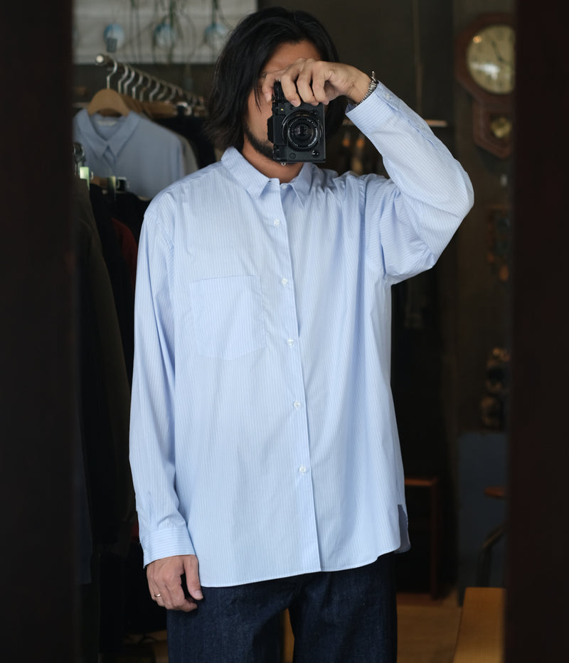 STILL BY HAND "SH00221"Regular collar shirt