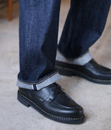 STILL BY HAND "DN0193" 5pocket denim pants