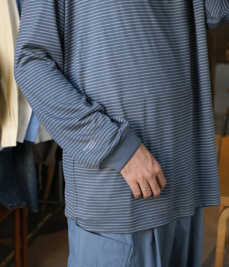 PRODUCT TWELVE 25AW "Super 140’s Melino Wool Long Sleeve T-shirt"