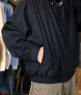 YOKE 25AW "Wool Nylon Reversible Harrington Jacket"