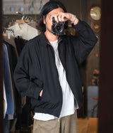 YOKE 25AW "Wool Nylon Reversible Harrington Jacket"