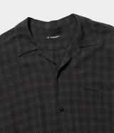 MAATEE＆SONS "OP COLLLAR SHIRTS RAYON強撚 BRCHECK"
