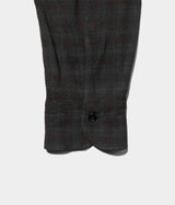 MAATEE＆SONS "OP COLLLAR SHIRTS RAYON強撚 BRCHECK"