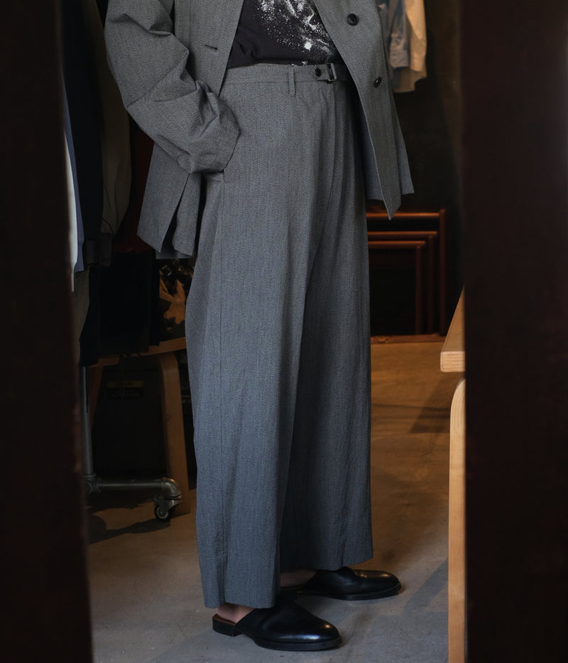 YOKO SAKAMOTO "WORK CROPPED TROUSERS"