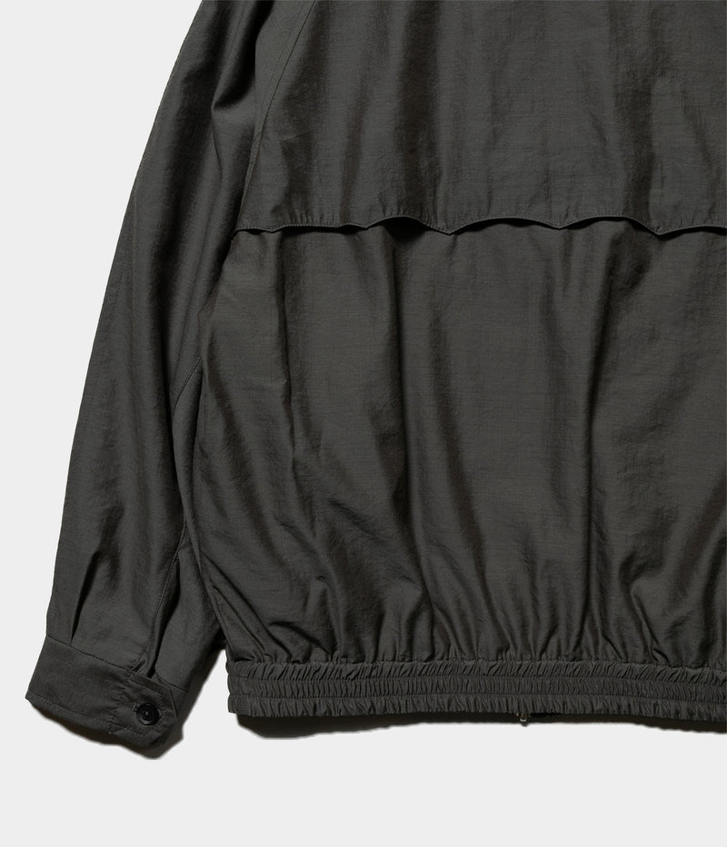 YOKE 25AW "Wool Nylon Reversible Harrington Jacket"