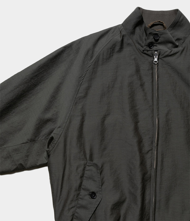 YOKE 25AW "Wool Nylon Reversible Harrington Jacket"