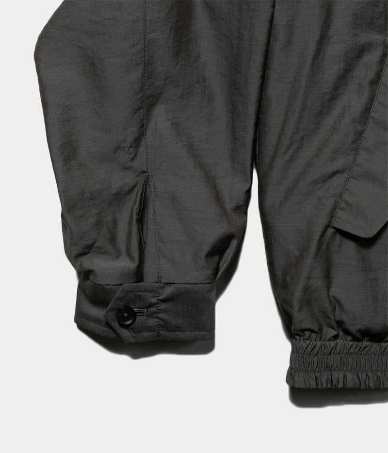YOKE 25AW "Wool Nylon Reversible Harrington Jacket"