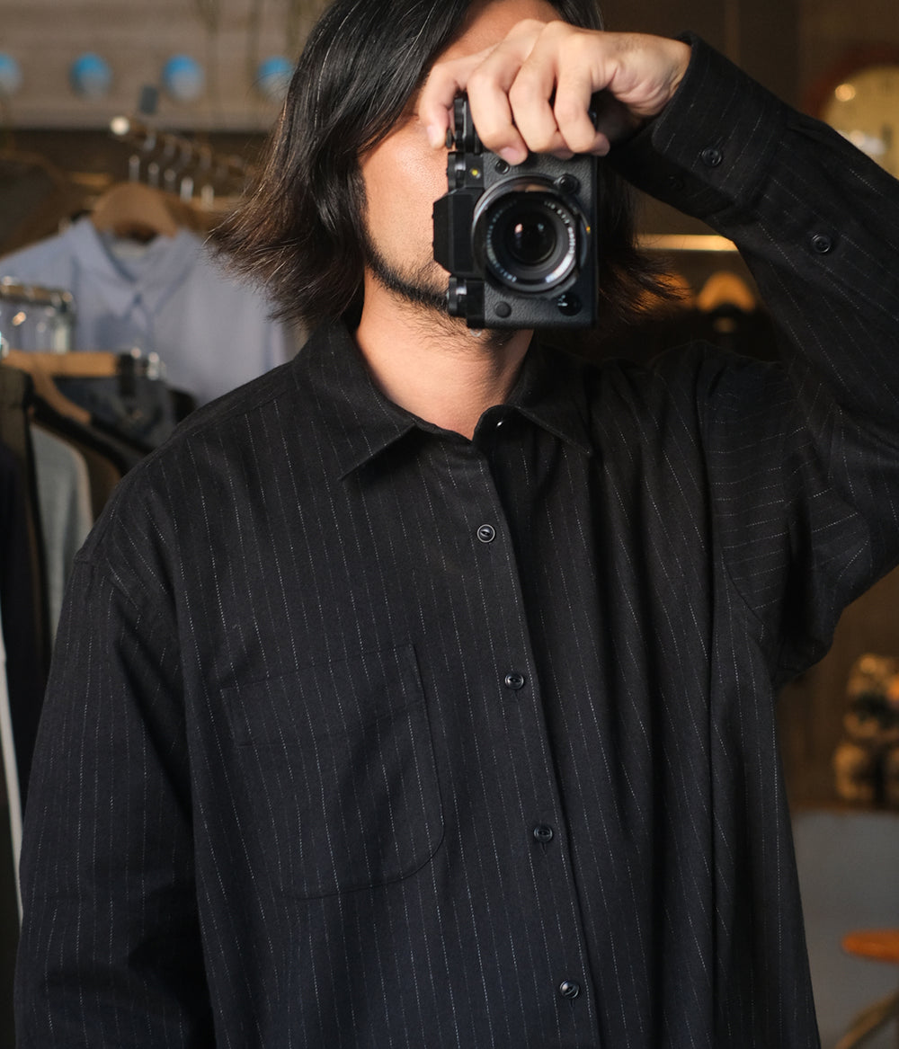 S*n様 YOKOSAKAMOTO REGULAR COLLAR SHIRT Z YOKO SAKAMOTO 