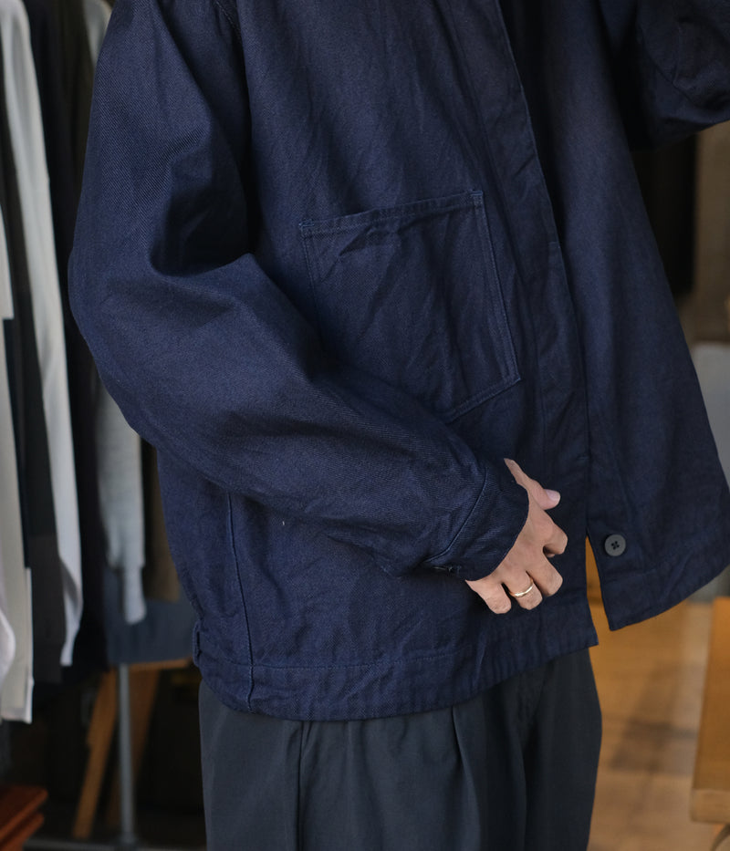 STILL BY HAND "DN03253"12oz denim jacket
