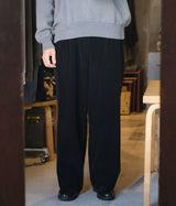A.PRESSE 2025 Style2 "Wool Corduroy Wide Tapered Trousers"