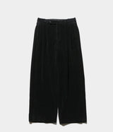 A.PRESSE 2025 Style2 "Wool Corduroy Wide Tapered Trousers"