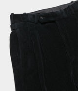 A.PRESSE 2025 Style2 "Wool Corduroy Wide Tapered Trousers"
