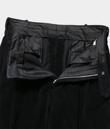 A.PRESSE 2025 Style2 "Wool Corduroy Wide Tapered Trousers"