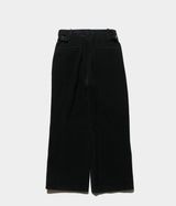 A.PRESSE 2025 Style2 "Wool Corduroy Wide Tapered Trousers"