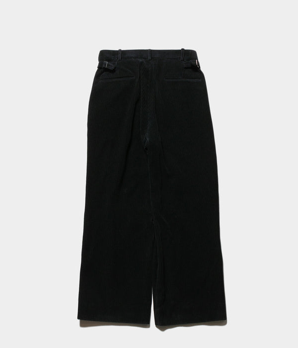 A.PRESSE 2025 Style2 "Wool Corduroy Wide Tapered Trousers"