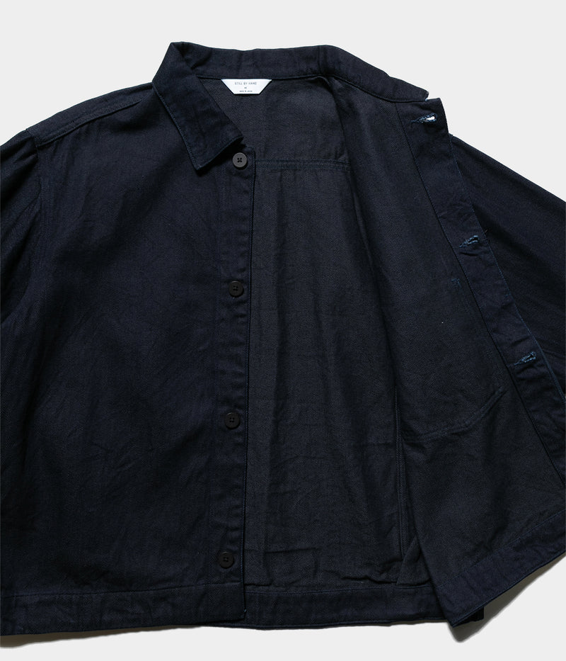 STILL BY HAND "DN03253"12oz denim jacket