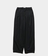 STILL BY HAND "PT02253"Garment-dye deep tuck pants