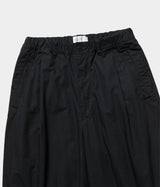 STILL BY HAND "PT02253"Garment-dye deep tuck pants