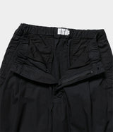 STILL BY HAND "PT02253"Garment-dye deep tuck pants