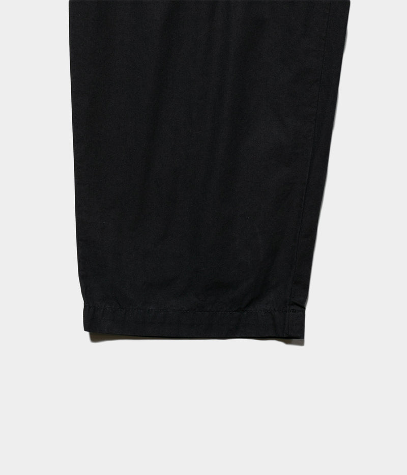 STILL BY HAND "PT02253"Garment-dye deep tuck pants