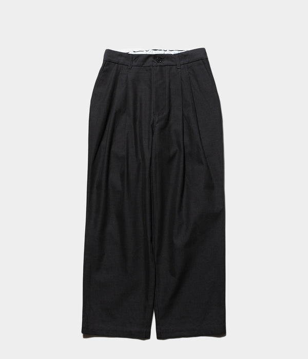 STILL BY HAND "PT06253"Deep tuck pressed pants