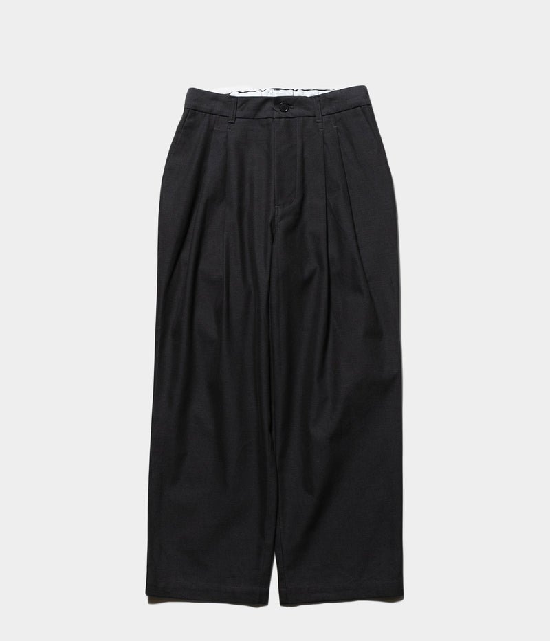 STILL BY HAND "PT06253"Deep tuck pressed pants