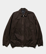 YOKO SAKAMOTO "ZIP BLOUSON BROWN-NU"