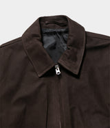 YOKO SAKAMOTO "ZIP BLOUSON BROWN-NU"