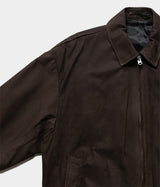 YOKO SAKAMOTO "ZIP BLOUSON BROWN-NU"