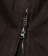 YOKO SAKAMOTO "ZIP BLOUSON BROWN-NU"