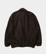 YOKO SAKAMOTO "ZIP BLOUSON BROWN-NU"