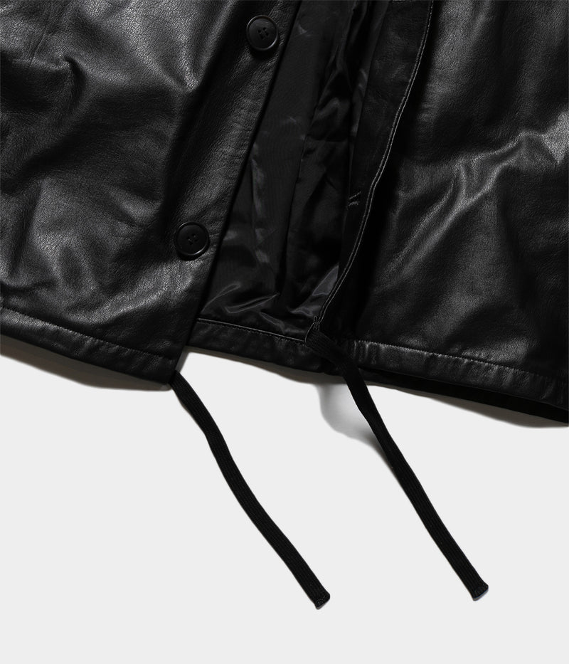 YOKO SAKAMOTO "COACH JACKET BLACK-FG"