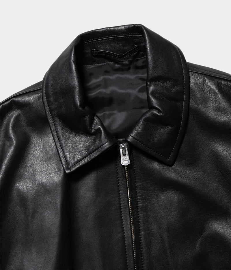 YOKO SAKAMOTO "ZIP BLOUSON BLACK-FG"