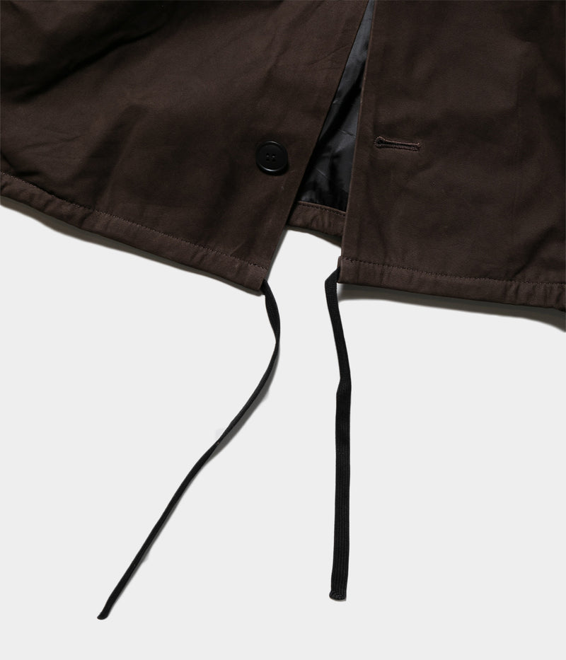 YOKO SAKAMOTO "COACH JACKET BROWN-NU"