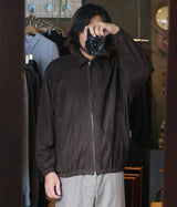 YOKO SAKAMOTO "ZIP BLOUSON BROWN-NU"