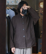 YOKO SAKAMOTO "COACH JACKET BROWN-NU"